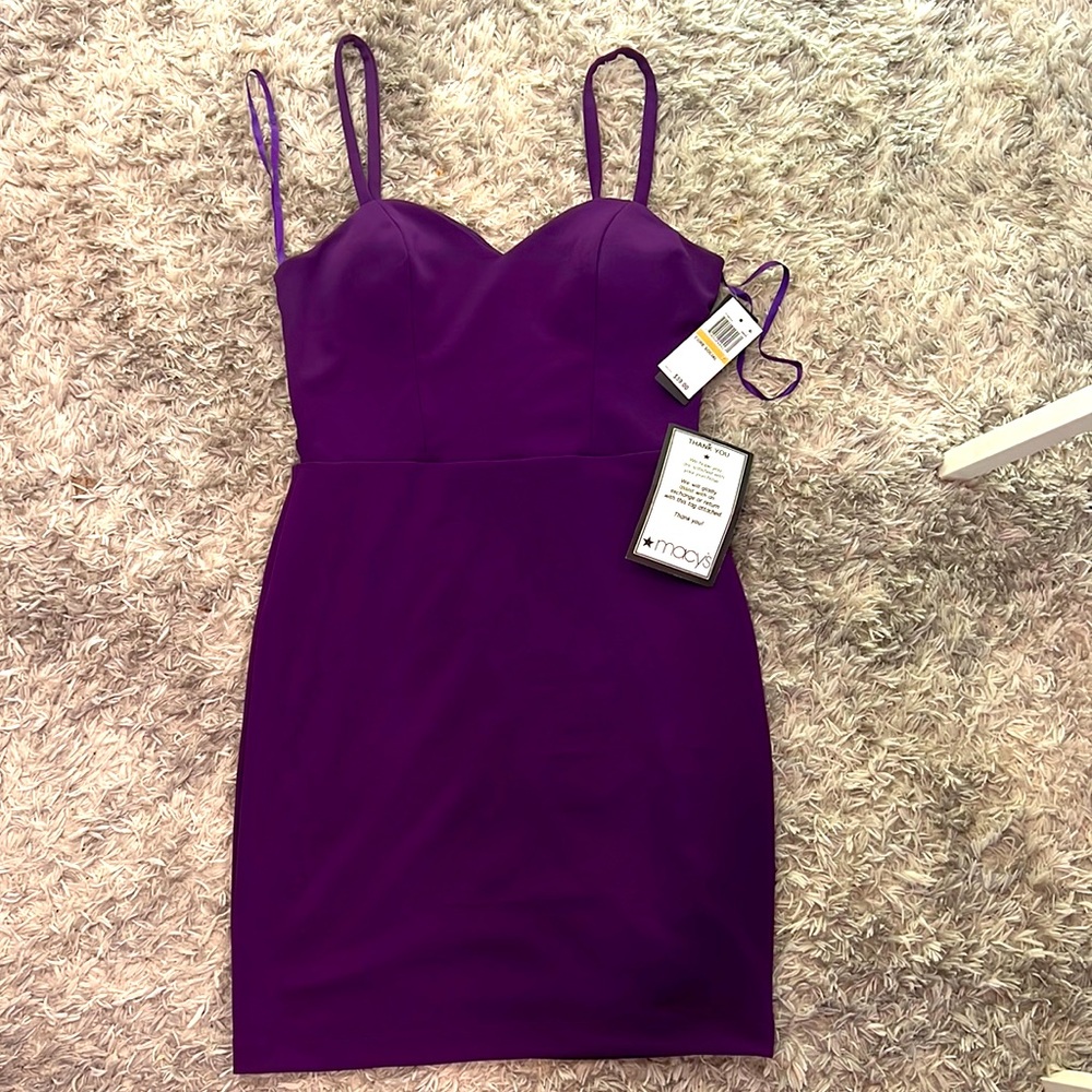 City studio purple dress